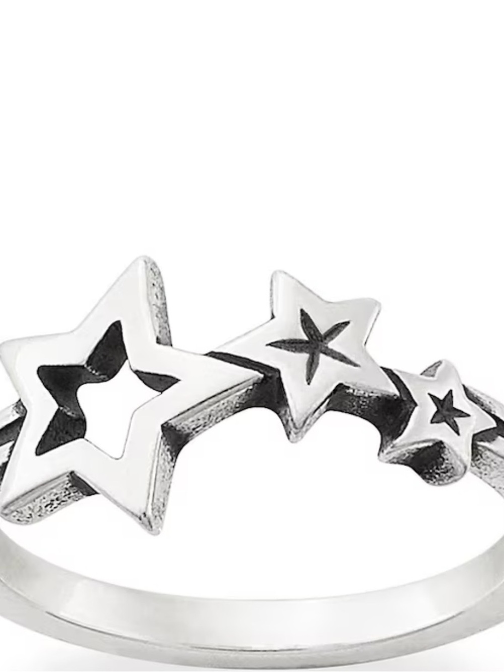 James Avery Sterling Silver Star Cluster Ring - Silver Stars